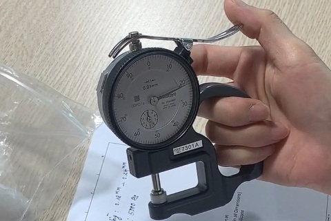 Consistency Verification 0.219 mm - Vina Rubber