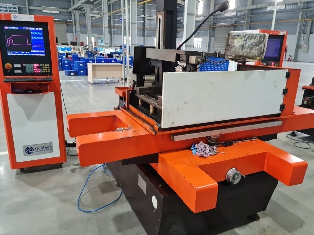 EDM machine in Vina Rubber In-House Tooling Lab