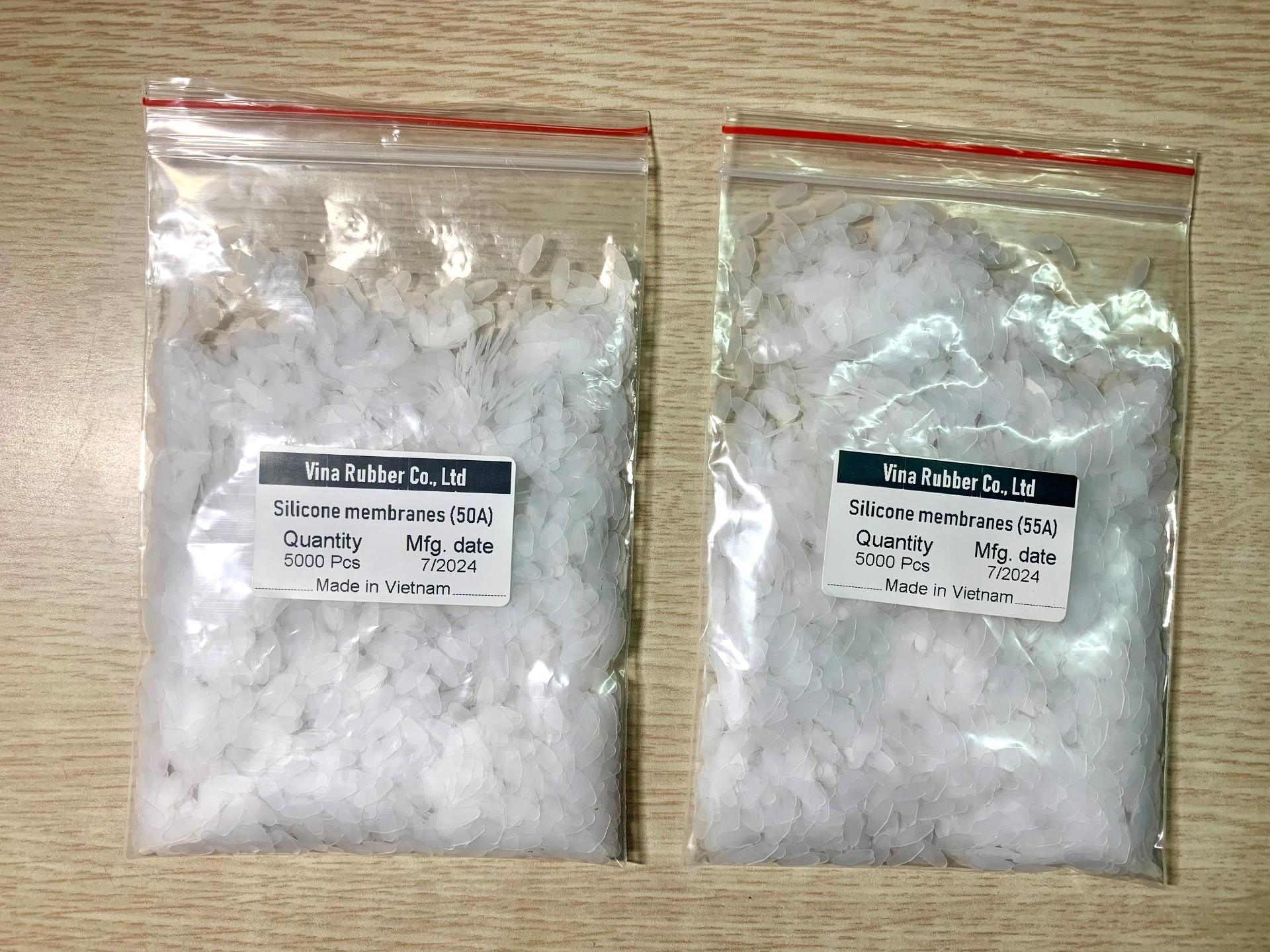 Memetis GmbH Ultra-thin membrane Memetis GmbH Micro-valve Silicone Membrane 0.21mm thickness