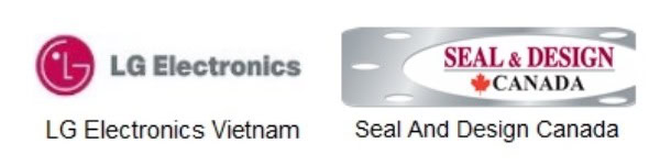 Customer: LG Electronice Vietnam (Vietnam); Seal and Design Canada Inc (Canada)