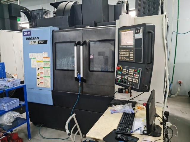 The CNC Milling Machine at Vina Rubber