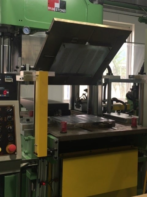 Rubber Vacuum Compression Machine 250 Tons